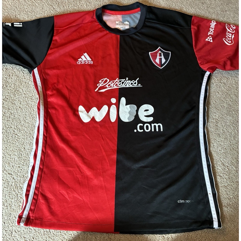 Adidas Atlas FC Mexico 2017/18 Home Soccer Football Jersey Shirt Men's S